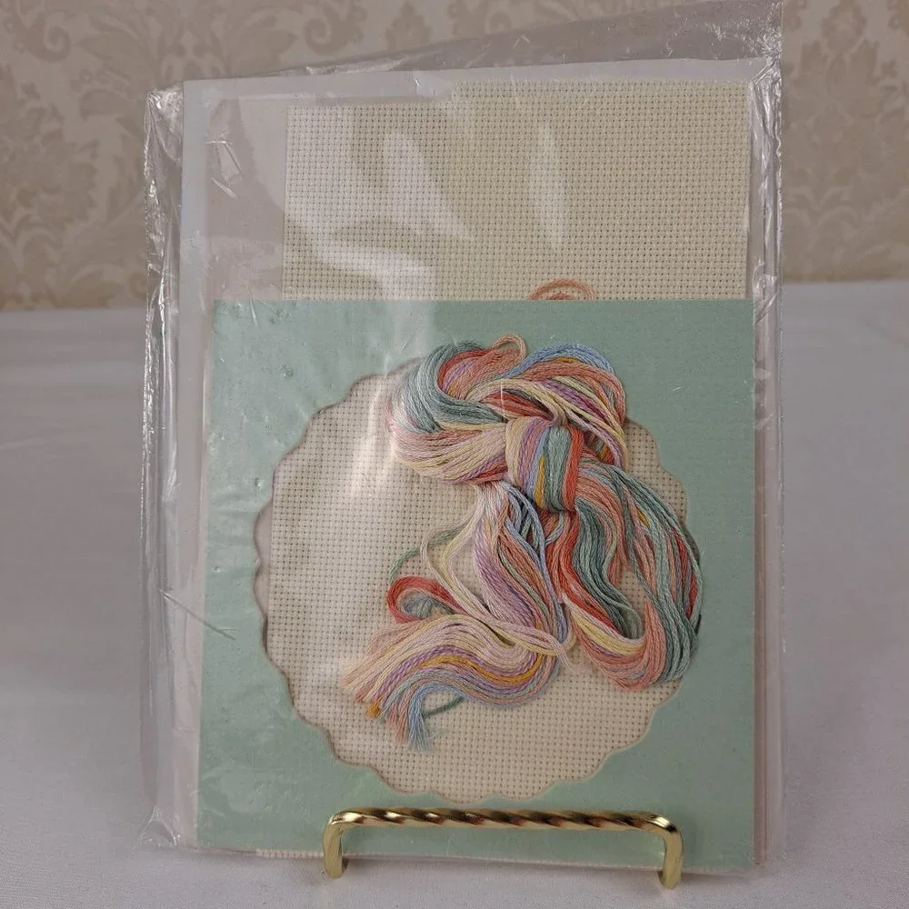 Sunset Floral Nosegay #1441 Counted Cross Stitch Kit NWT